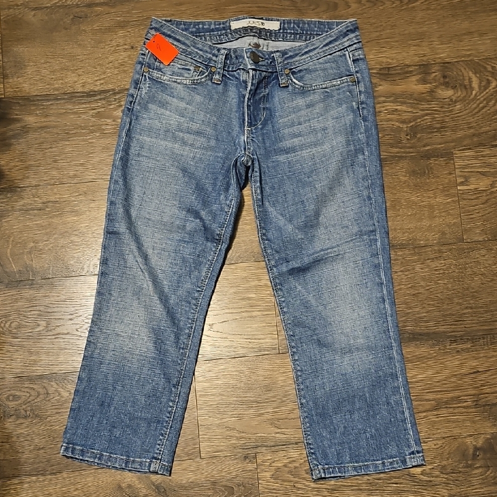 Joe's Jeans Women Capri Straight Jeans Waist 27 Summer Cropped